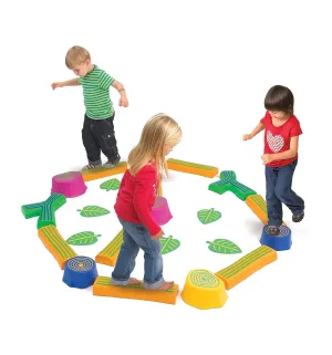 - in Home Learning Supplies for Kids Physical Play - storefront lug aluminum reliable measure 22 Piece Obstacle Course - Indoor and Outdoor - Exercise and Gross Motor Skills edxeducation Step-a-Forest 
