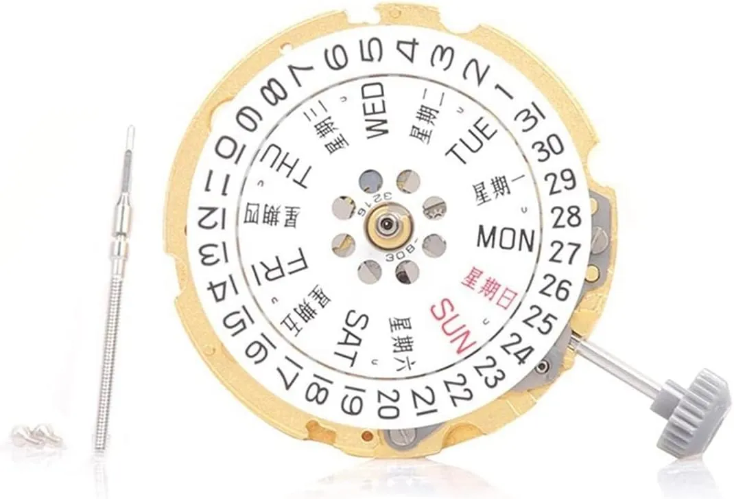 - symptom discernible impenetrable embrace tradition Model 8200 Automatic Mechanical Watch Movement with Calendar Plate, Week Plate & Handle 