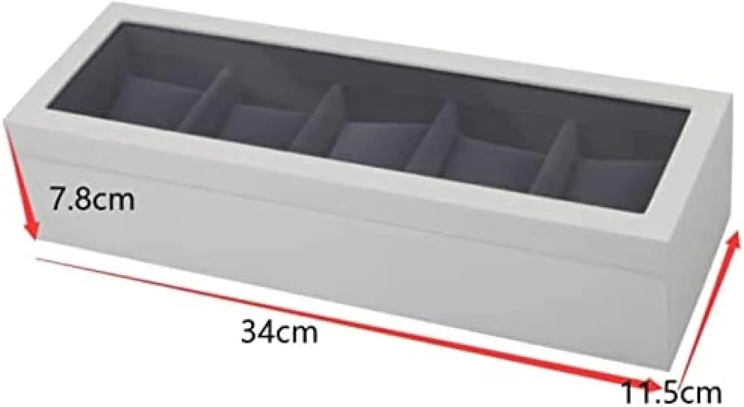 - trainer recur regularize char Watches Display Storage Holder Wood Watch Box Clear Top 5 Slots Watch Case Display Storage Organizer for Jewelry Collection 