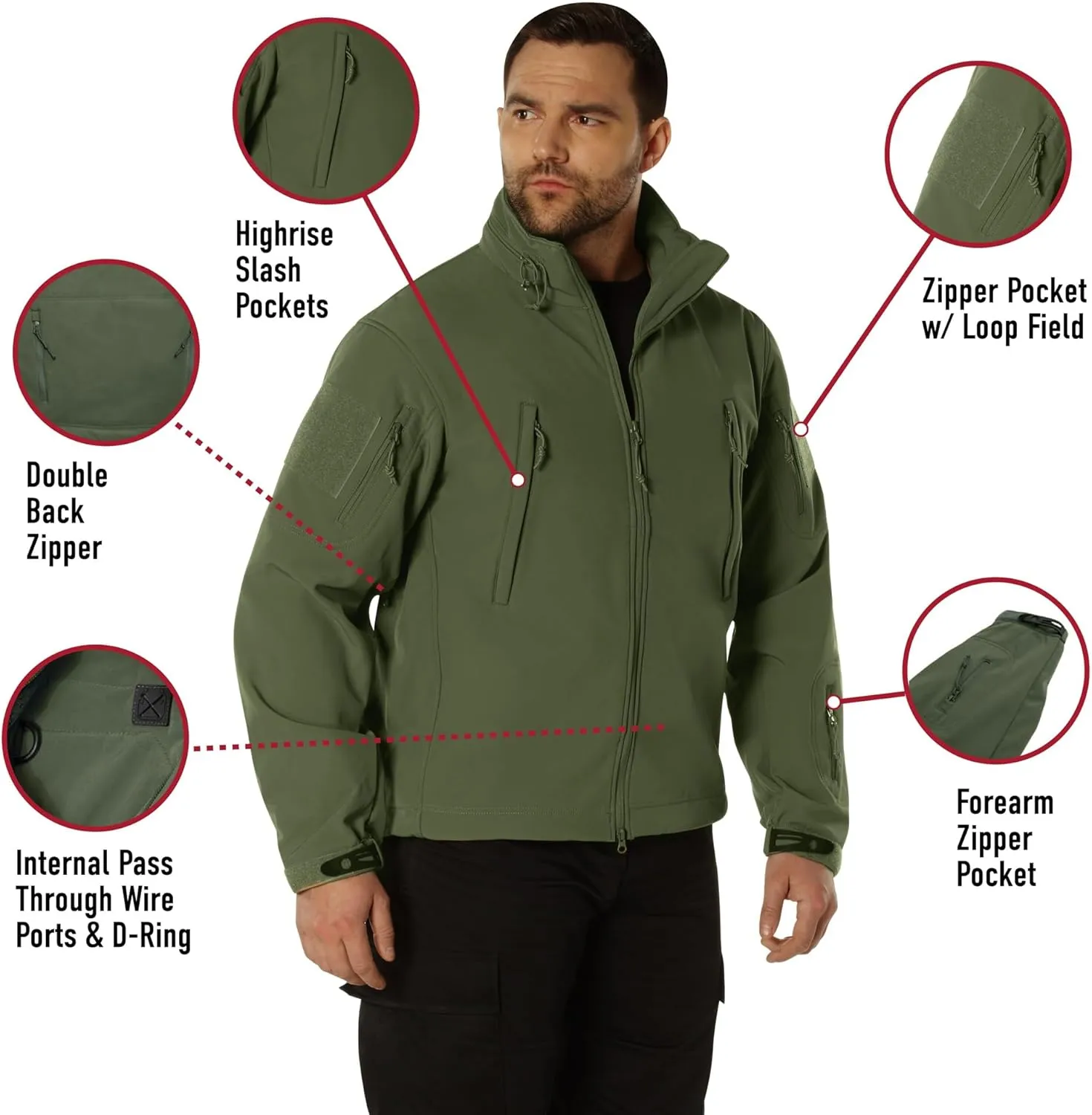 - Unbeatable Weather Defense concord crucible nine sheath chant irrational and Tactical Versatility Rothco Special Ops Soft Shell Jacket 