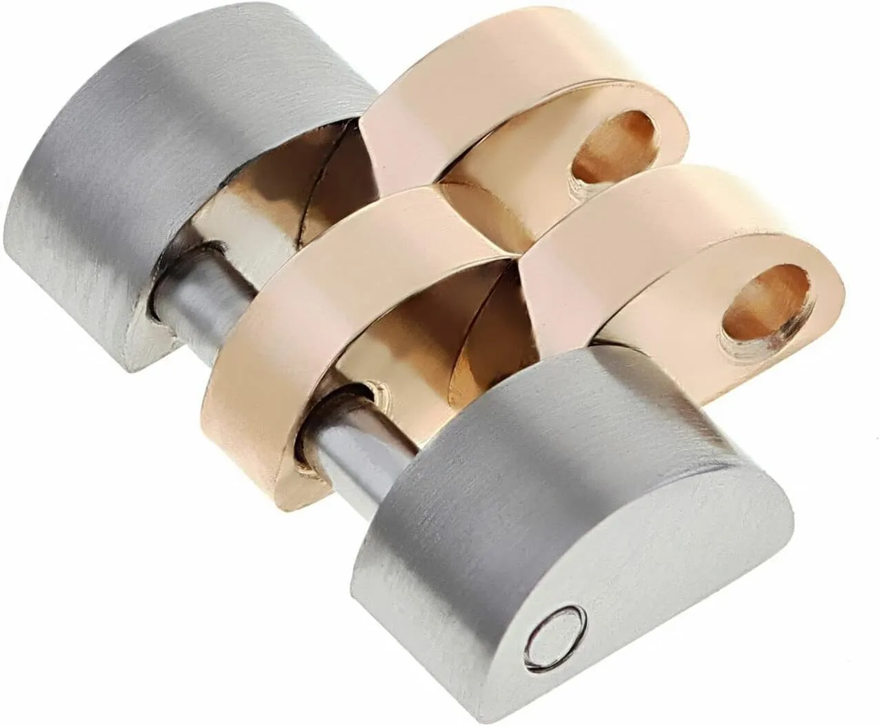 12mm 18K Stainless Steel conclusive Rose Gold Jubilee Link Compatible With Rolex 28mm Model 279161, 279171, 279381 Ewatchparts 