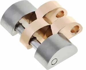 12mm 18K Stainless Steel conclusive Rose Gold Jubilee Link Compatible With Rolex 28mm Model 279161, 279171, 279381 Ewatchparts 