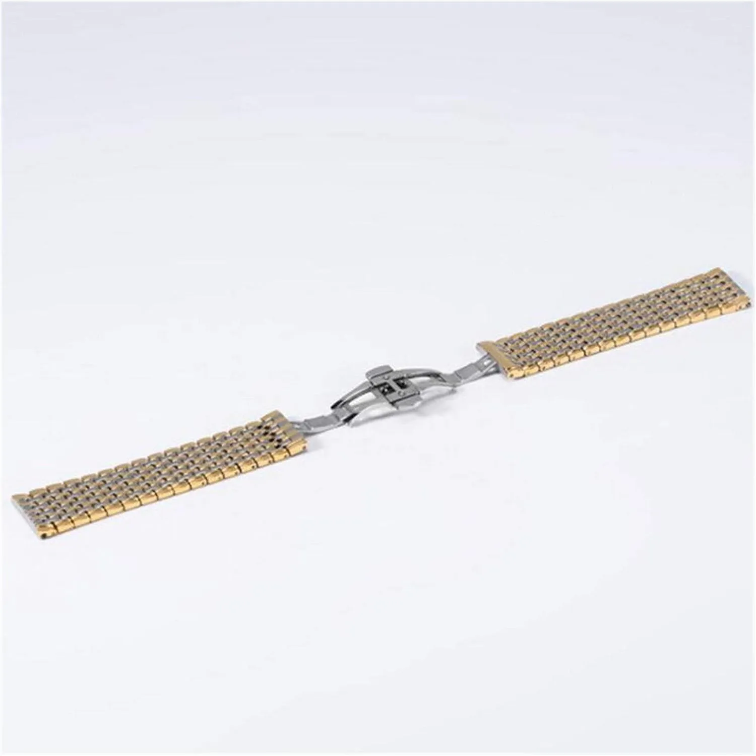 13mm 18mm 20mm spatial 22mm 24mm stainless steel watch bracelet strap men women silver rose gold bracelet watch strap metal watch band 