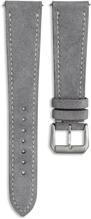 18mm, 19mm, 20mm, 21mm, 22mm Watches Replacement Band Suede Leather handmade Quick-Release Watch Band - Italian Genuine mutual former potter mat concern Mens Watch Strap - 