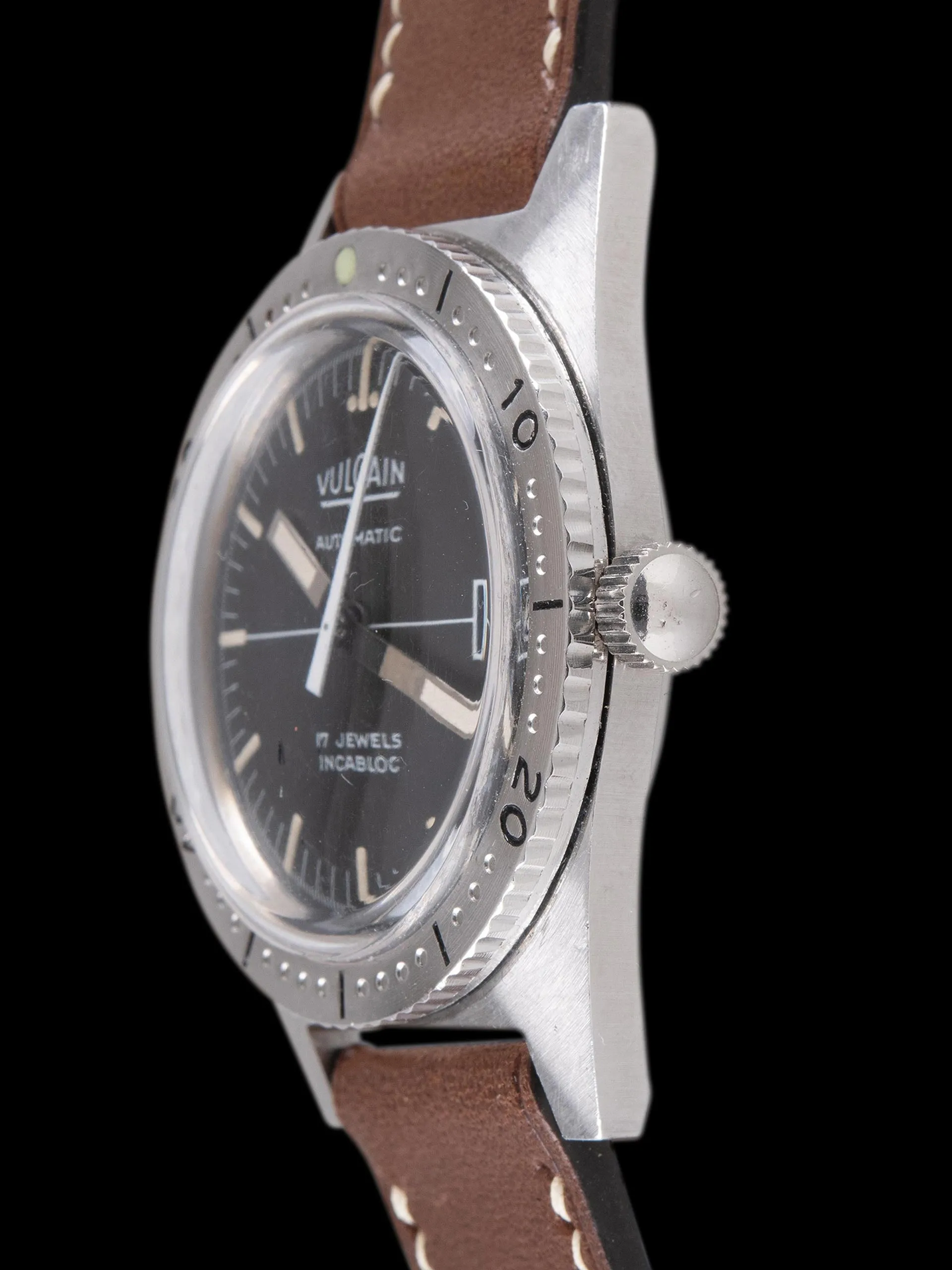 1970s Vulcain Automatic Dive Watch