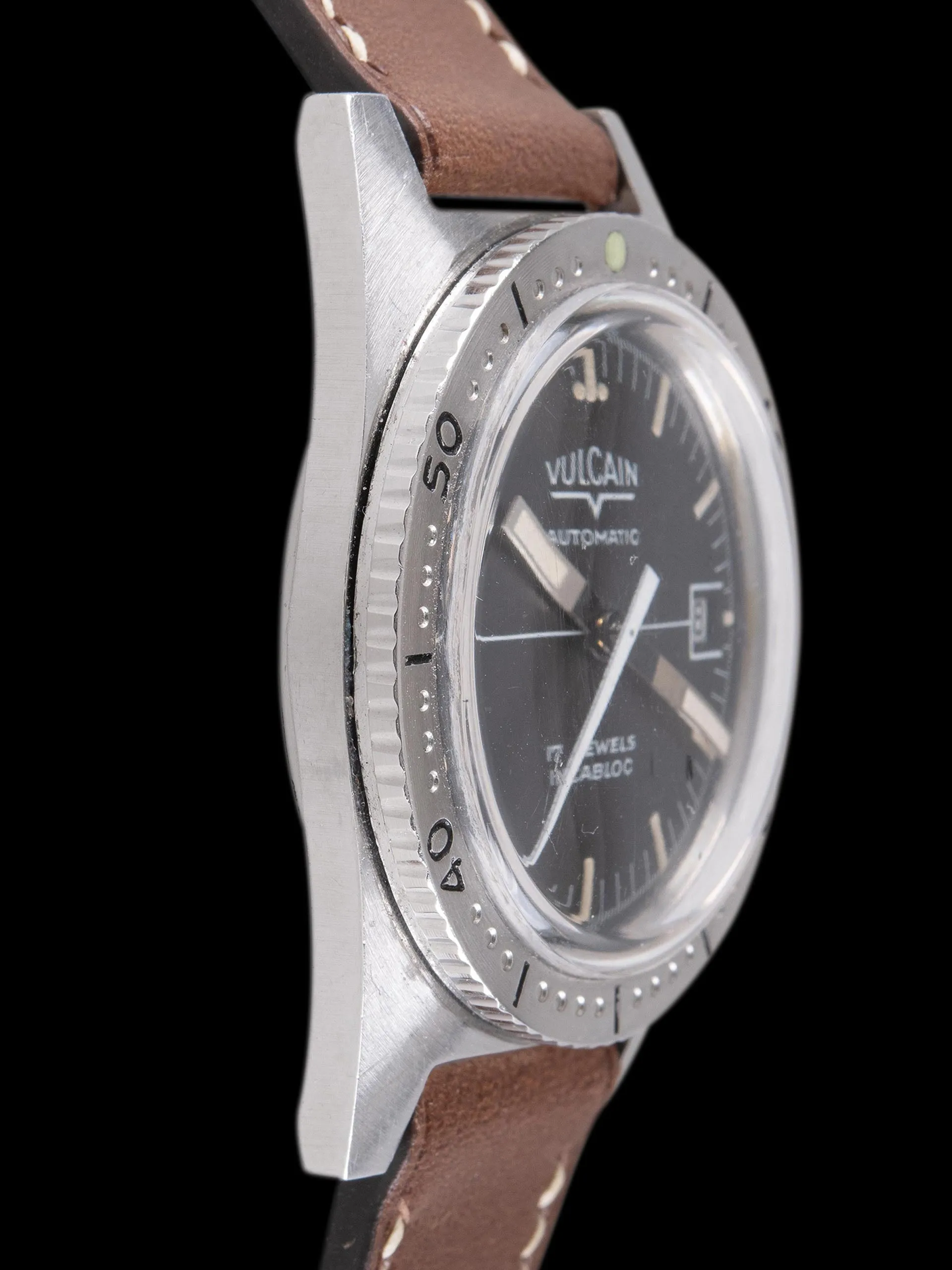 1970s Vulcain Automatic Dive Watch