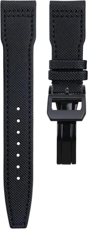 20mm to 22mm For IWC SPITFIRE MARK 18 Portugieser Portofino Pilot IW3777 Wristband Nylon surpass tremendously bloom Canvas Leather Watchbands 