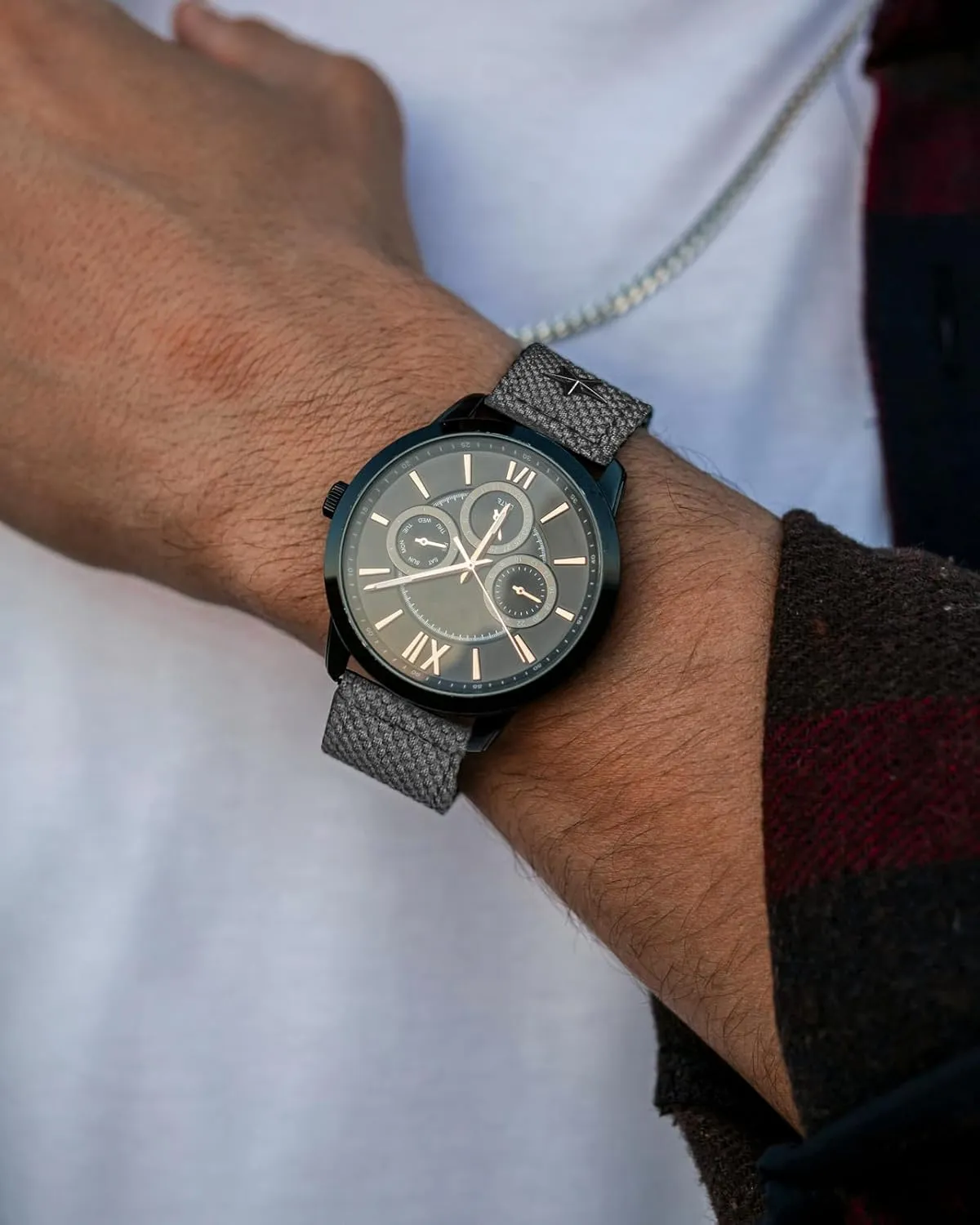 22mm / Large Wrist (7.1''-8.9''), no. torbollo photo revert stifle favorite Quick Release Watch Bands - Choice of Color and Width (18mm, 20mm, 22mm or 24mm) Watch Straps, Quality Nylon Strap and Sturdy Brushed Buckle, 
