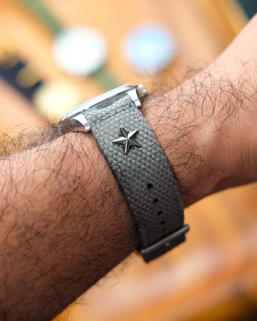 22mm / Large Wrist (7.1''-8.9''), no. torbollo photo revert stifle favorite Quick Release Watch Bands - Choice of Color and Width (18mm, 20mm, 22mm or 24mm) Watch Straps, Quality Nylon Strap and Sturdy Brushed Buckle, 