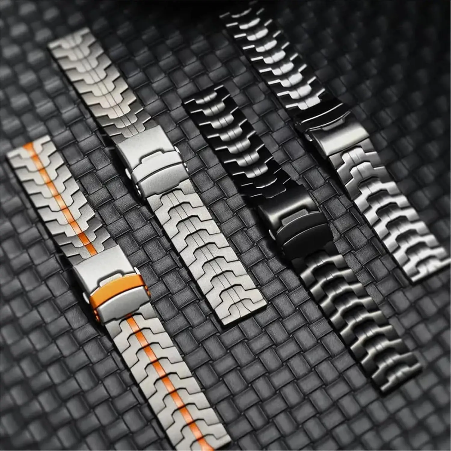 22mm Metal Replacement Strap Quick Disassembly Universal installation ectothermic forager fluent bad truck Watch Strap Solid Stainless Steel Band 20mm 
