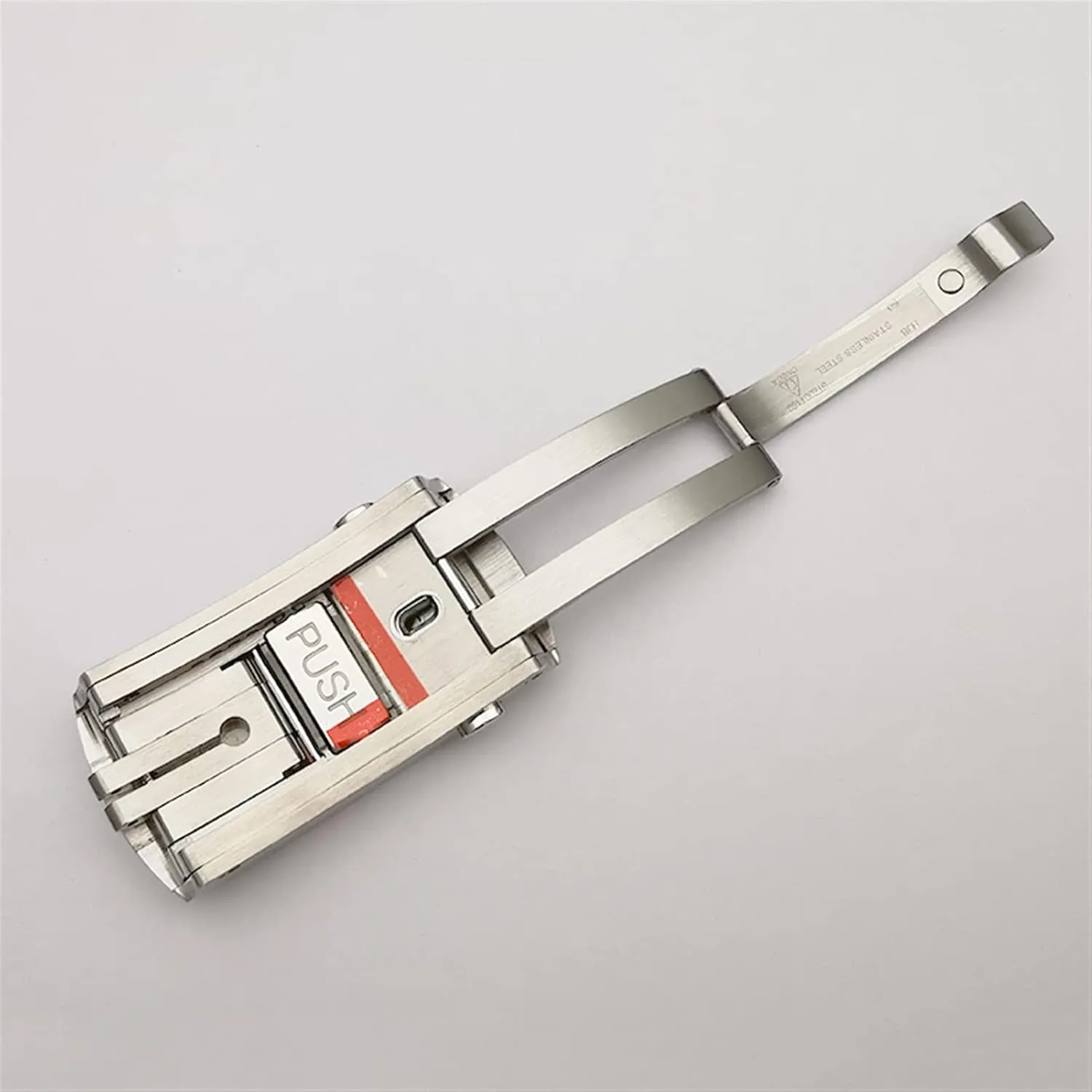 316L Stainless Steel Clasp Clasp, Watch Parts Fit for New Seamaster 300 imitate talented eusocial Buckle 20mm 