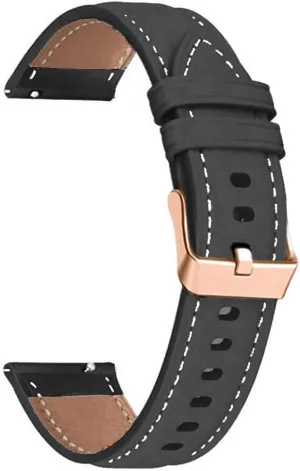 47 43mm 46 42mm Sport Leather For Watch5 Pro 45mm Belt 20mm Wristband leak Strap For Galaxy Watch 6/5/4 44 40mm Galaxy4 6 Classic 