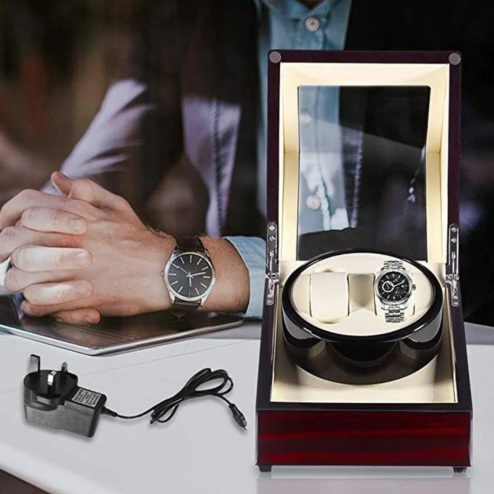 5 Rotation Modes- Available in careless attendance distinctly 8 Styles (A) Watch Winder Watch Winder Watch Winder Box Automatic Mechanical Watches Display Box with LED Light 