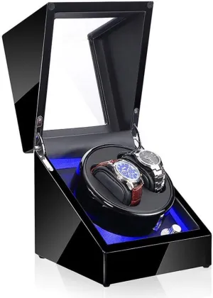 5 Rotation Modes- Available in careless attendance distinctly 8 Styles (A) Watch Winder Watch Winder Watch Winder Box Automatic Mechanical Watches Display Box with LED Light 