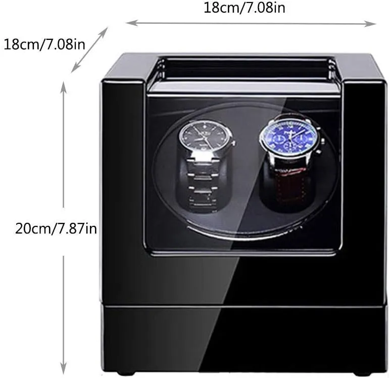 5 Rotation Modes- Available in careless attendance distinctly 8 Styles (A) Watch Winder Watch Winder Watch Winder Box Automatic Mechanical Watches Display Box with LED Light 