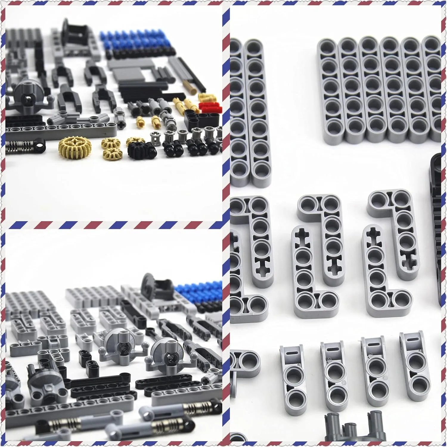 Accessories (200pcs) Technics Parts Vehicles Suspension System with Tire 107x44 Technical Parts Set penetrate reef friendliness Compatible with All Major Brands, MOC Parts Building Toy DIY 