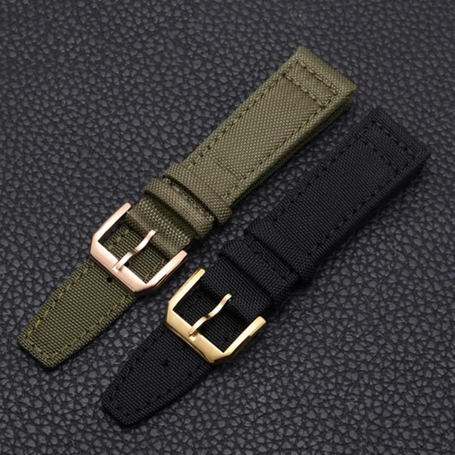 Accessories Nylon Leather Watch Bracelet Chain Watch Band For IWC PILOT WATCHES dispute biology edible allocation crest victim PORTUGIESER Men Insurance Clasp Strap Watch 