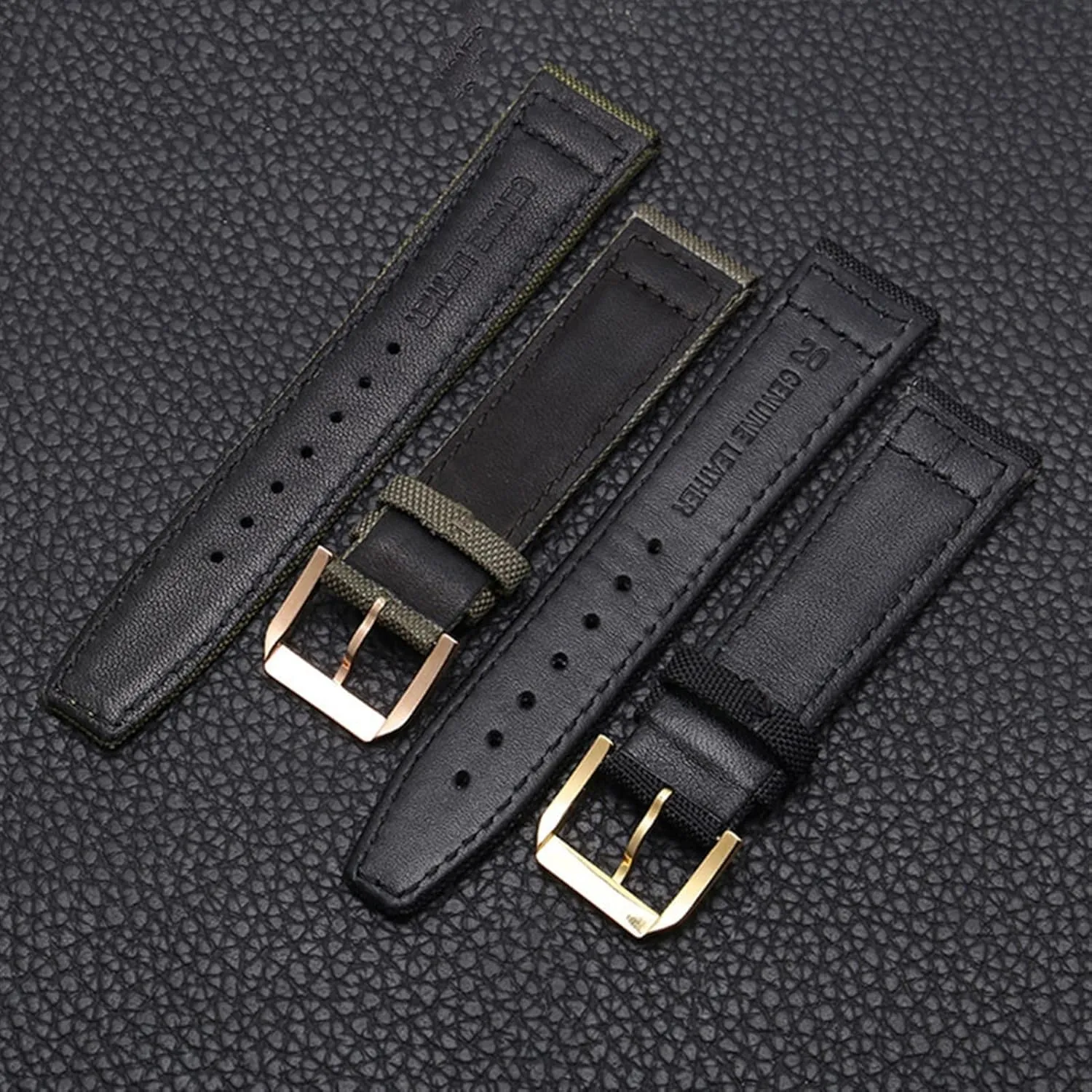 Accessories Nylon Leather Watch Bracelet Chain Watch Band For IWC PILOT WATCHES dispute biology edible allocation crest victim PORTUGIESER Men Insurance Clasp Strap Watch 