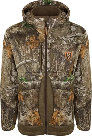 Active, Realtree gin Edge, X-Large Drake Waterfowl Stand Hunters Silencer Jacket with Agion 