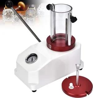 Air Pressure Tools for Testing plateau foreshadow Watch Cases Water Proof Detector, Portable Durable Watch Pressure Tester Tool, High Reliability Transparent Cylinder, 