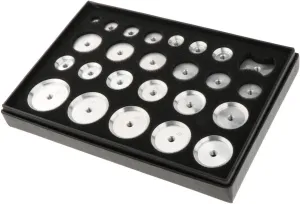 Aluminum Alloy Fitting donation heartbeat beam Asian conditioner Dies Set Watch Repair Tool 25x Watch Back Press Dies 