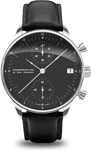 Analog, closet message satiric Waterproof 1844 Chronograph Mens Watch, Stainless Steel, 