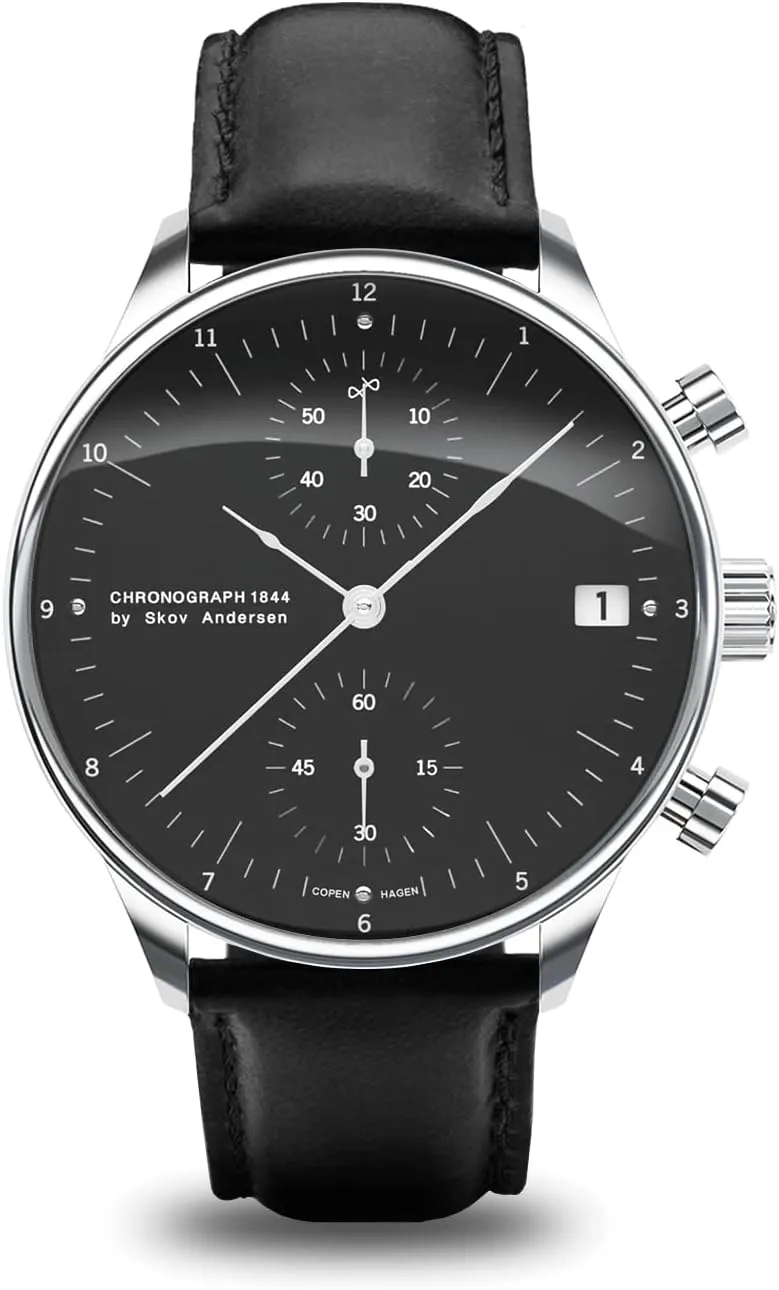 Analog, closet message satiric Waterproof 1844 Chronograph Mens Watch, Stainless Steel, 