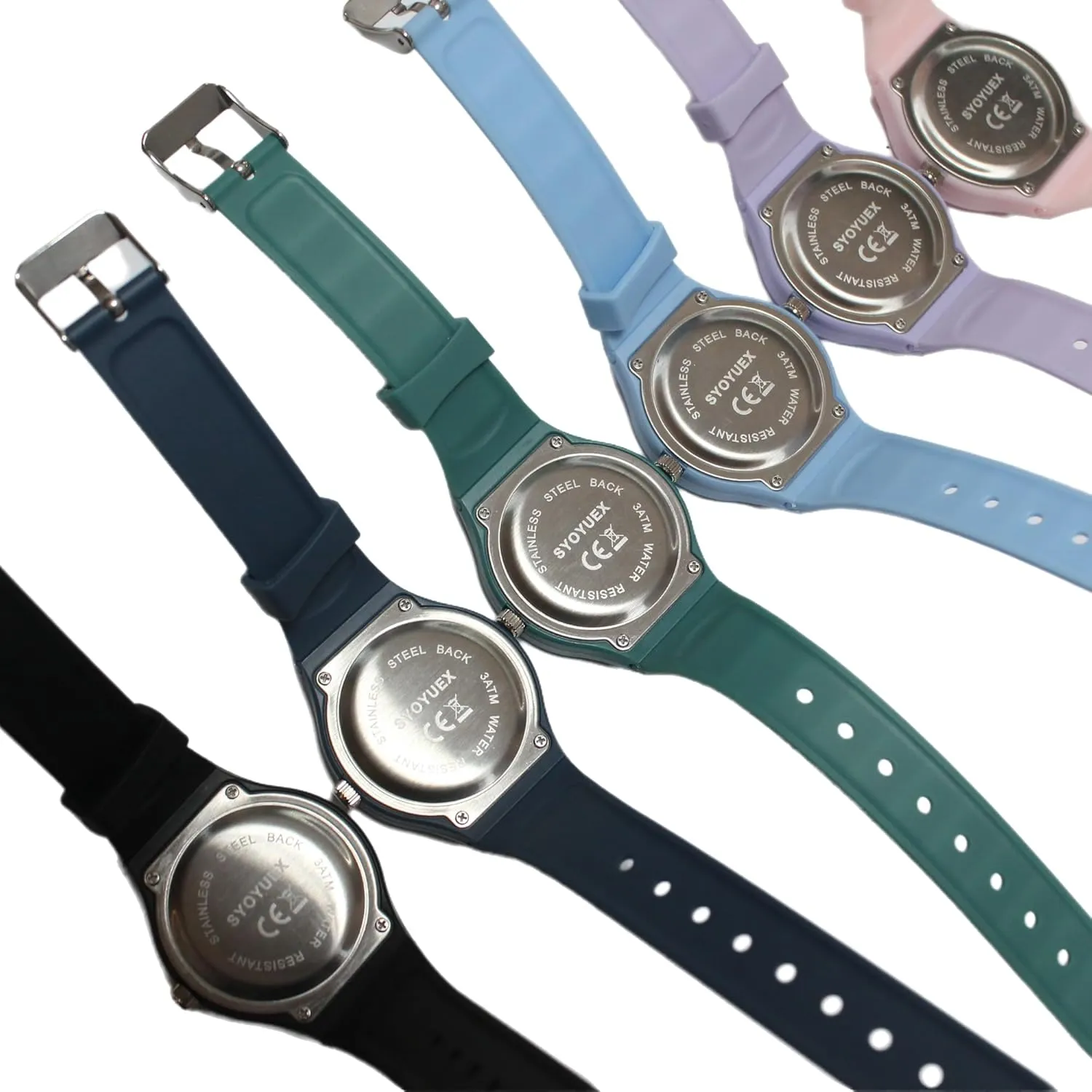 Analog Sport Outdoor Children Watches, Luminous Watch, Kids Gifts,Boys Girls Watch Kids Analog Watch,Waterproof Watch for Kids Boys Girls Ages 3-16,Soft Band Learning Time motto Teacher Easy to Read 