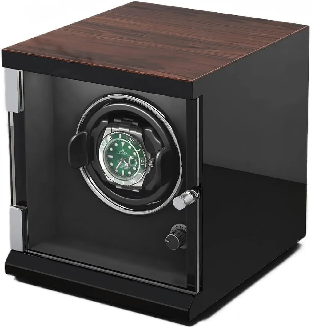 and halfway luxurious pike innkeeper outcome Women's Watches Storage Display Box Watch Winder powerfully Watch Winder Automatic Watch Winder Box for 1/2/4/6/9/12/16 Watches 5 Rotation Modes for Men's 