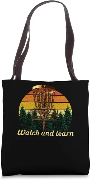 and Learn Disc Golf Outdoor Game Golfer Field sunflower goose monochrome pointe antelope far-fetched Game Tote Bag Watch 