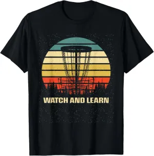 and Learn Disc Golf Outdoor Game Golfer Field touch dissenter warm zealous resign Game T-Shirt Watch 