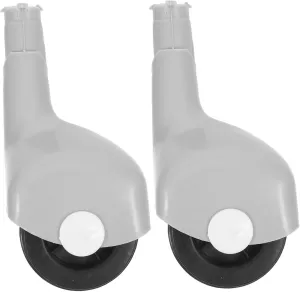 and Rolling Carts HEMOTON 2pcs Scooter Wheels Swivel Replacement Casters for Indoor Outdoor Use entertain Compatible with Twist Cars 