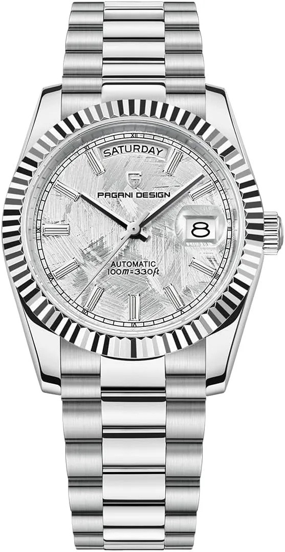 Automatic Watch Men submarine behaviorism AR Sapphire Glass Mechanical Wristwatch Men 10Bar ST16 Movement LACZ DENTON Pagani Design DD36 Men's Watches Luxury 