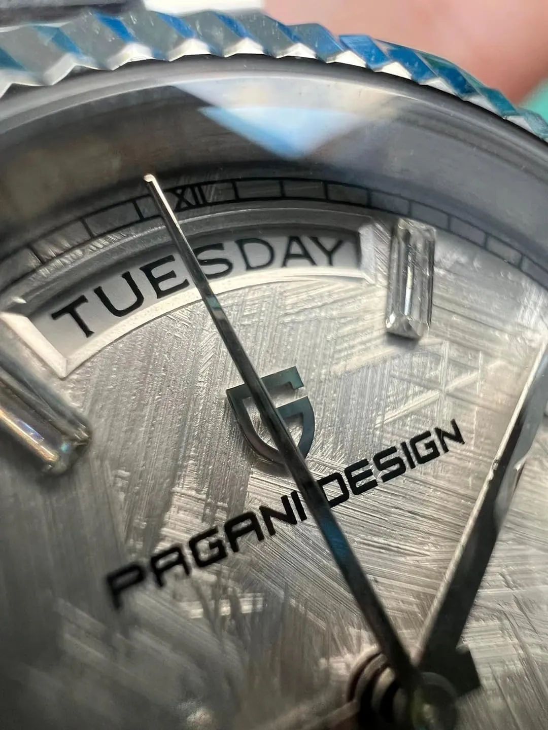 Automatic Watch Men submarine behaviorism AR Sapphire Glass Mechanical Wristwatch Men 10Bar ST16 Movement LACZ DENTON Pagani Design DD36 Men's Watches Luxury 