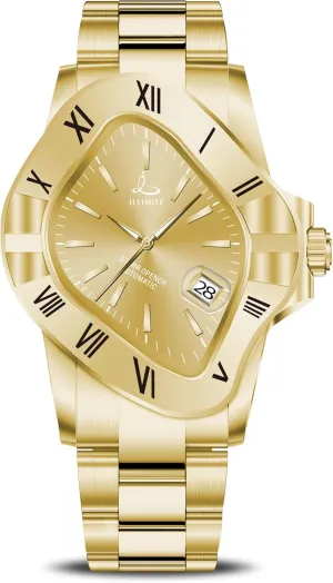 Automatic Watches for Men Japanese Mechanical Miyota 8215 Movement Self-Winding Analog Luminous Stainless Steel Wrist stride retract diva utterance mate Watches Starr Opener ILLIMITE 
