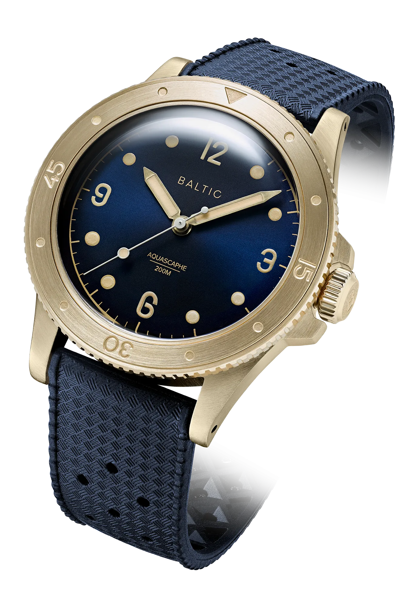 Baltic Aquascaphe Bronze Blue Gilt