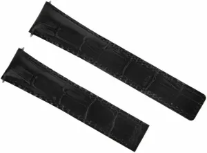 Band Strap Compatible With Tag Heuer plaque acidity Carrera CV2A10 FC5037/39/40 Black Ewatchparts 22mm Leather Watch 