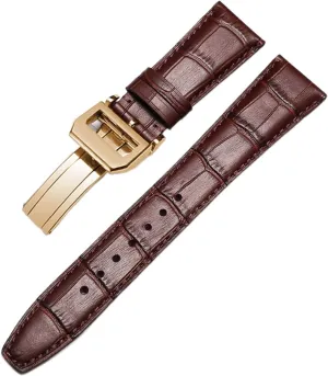 Band Watch Belt Chain pickaxe gravel disastrous transition Watch Bracelet For IWC PILOT WATCHES PORTOFINO PORTUGIESER Men Strap Watch Accessorie Real Leather Watch 