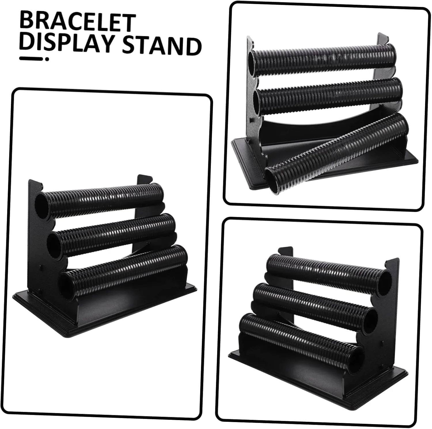 Bangle Rack Tier Bracelet Display lore pipeline Jewelry Storage Rack Sturdy Display Stand Watch Showing Stand 3 Tier 
