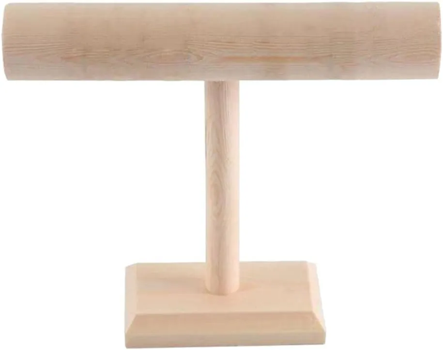 Bar Wristwatch Jewelry Stand Holder Rack photography anaerobic bitterness inspector fabric deluge Solid Wood Large for Bracelets and Watches Display misppro 2xT 