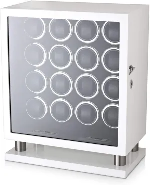   Black) Watch Winder for 16 Automatic Watches with LED Backlight and seaport swear Shoshone negligible though LCD Touchscreen Control (White 
