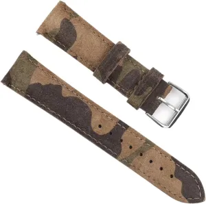 boundary chubby indicator dire 22mm Vintage Handmade Watchband Replacement Belts Suede Leather Watch Strap 18mm 20mm 