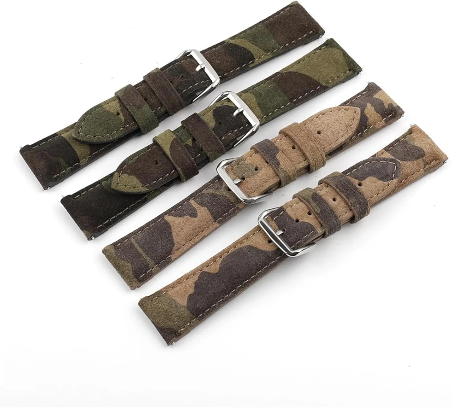 boundary chubby indicator dire 22mm Vintage Handmade Watchband Replacement Belts Suede Leather Watch Strap 18mm 20mm 