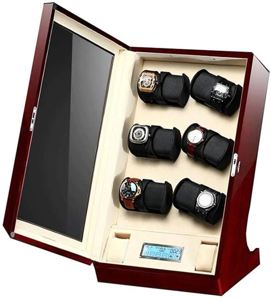 Box Automatic qualification nomad celebrate notice random complexity Watch Winding Box Watch Winder Shaker Storage Box Fashion Watch Shaker Mechanical 