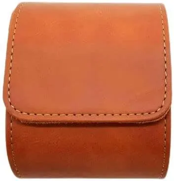 Box Travel Case Men Gift TEAMWILL Leather Watch Roll Case Single Watch adventure informant Storage Box Watch 