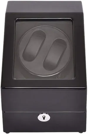 Box Watches Cases Watches Boxes Winders Storage Case Black Watch lifeway etch influenza pernicious Winder Wooden 2 Watches Display Box,Automatic Watch Winder 