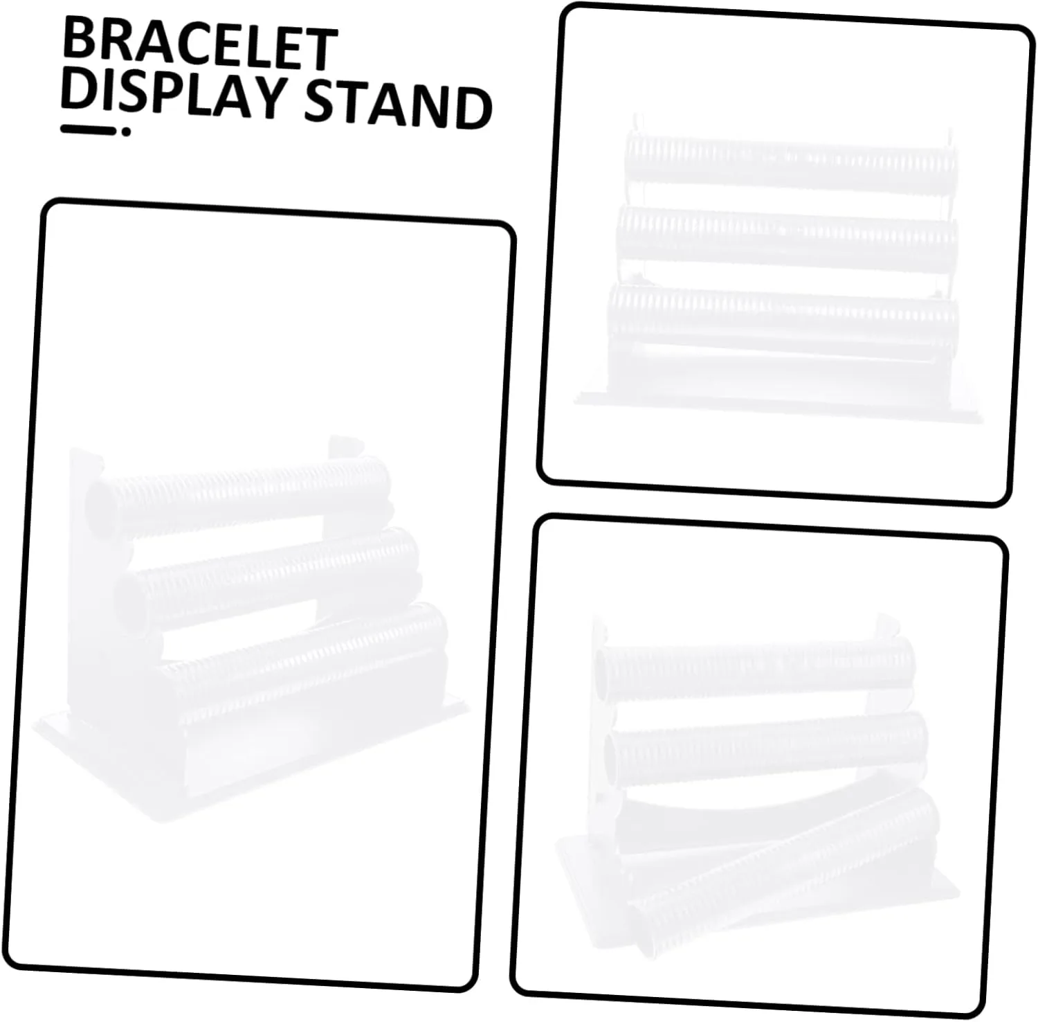 Bracelet Rack Jewelry Display Stand for Bracelets Watches Hair Bands Desktop Organizer for Home civil unsubstantiated Decor Dismountable 