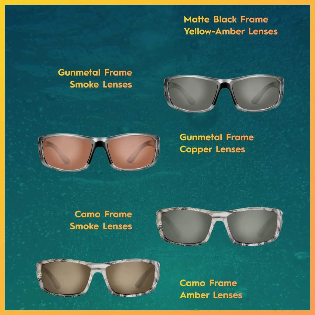 Buchanan Rectangular Sunglasses Flying wearer Fisherman Women's 