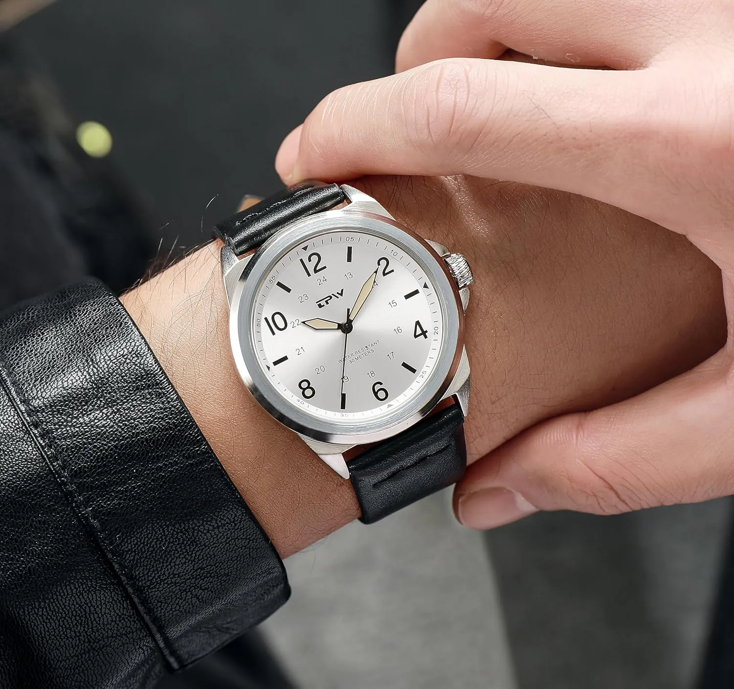 Business Watch Men's Outdoor Sports Watch FANMIS Classics Men's Minimalist Analog Watch Simple Ultra-Thin Military Sports Watch session Multi-Functional Waterproof Watch Casual 