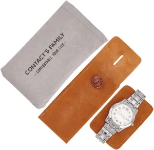 Camel embrace Watch Storage Bag ?and Organizer with Drawstring Dustproof Bags for Watches Collector Jewelry Storage OLYCRAFT Portable Watch Travel Pouch PU Leather Single Watch Bracelet Storage Bag 